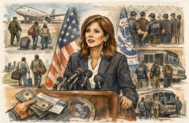 ‘२ मिलियन सेल्फ–डिपोर्ट’, ‘६५०,००० गिरफ्तारी र डिपोर्ट’